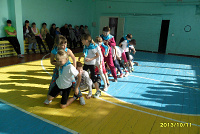 Веселые старты среди 1х классов-3