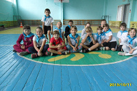 Веселые старты среди 1х классов-5