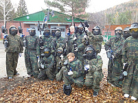 6Б класс. Поездка на игру в пейнтбол-2
