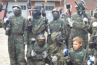 6Б класс. Поездка на игру в пейнтбол-6