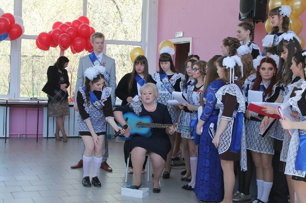 Песня с классным руководителем